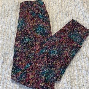 BCBGeneration printed pants with pockets